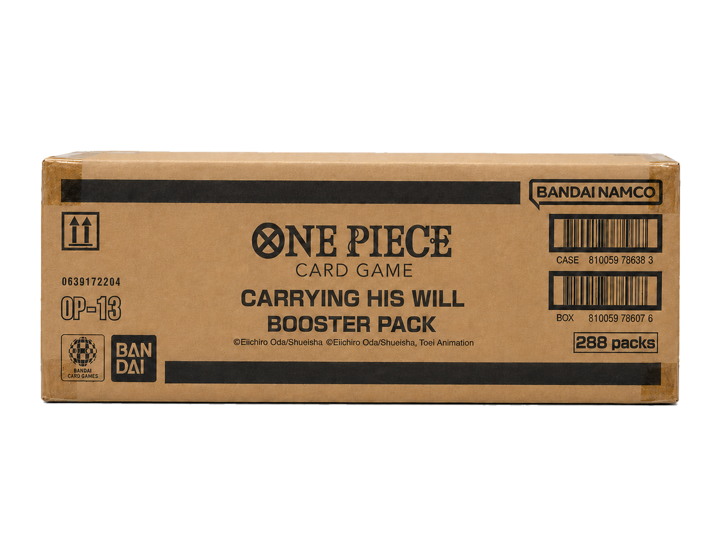 OP-13 Carrying on his Will Booster Case [Sealed]